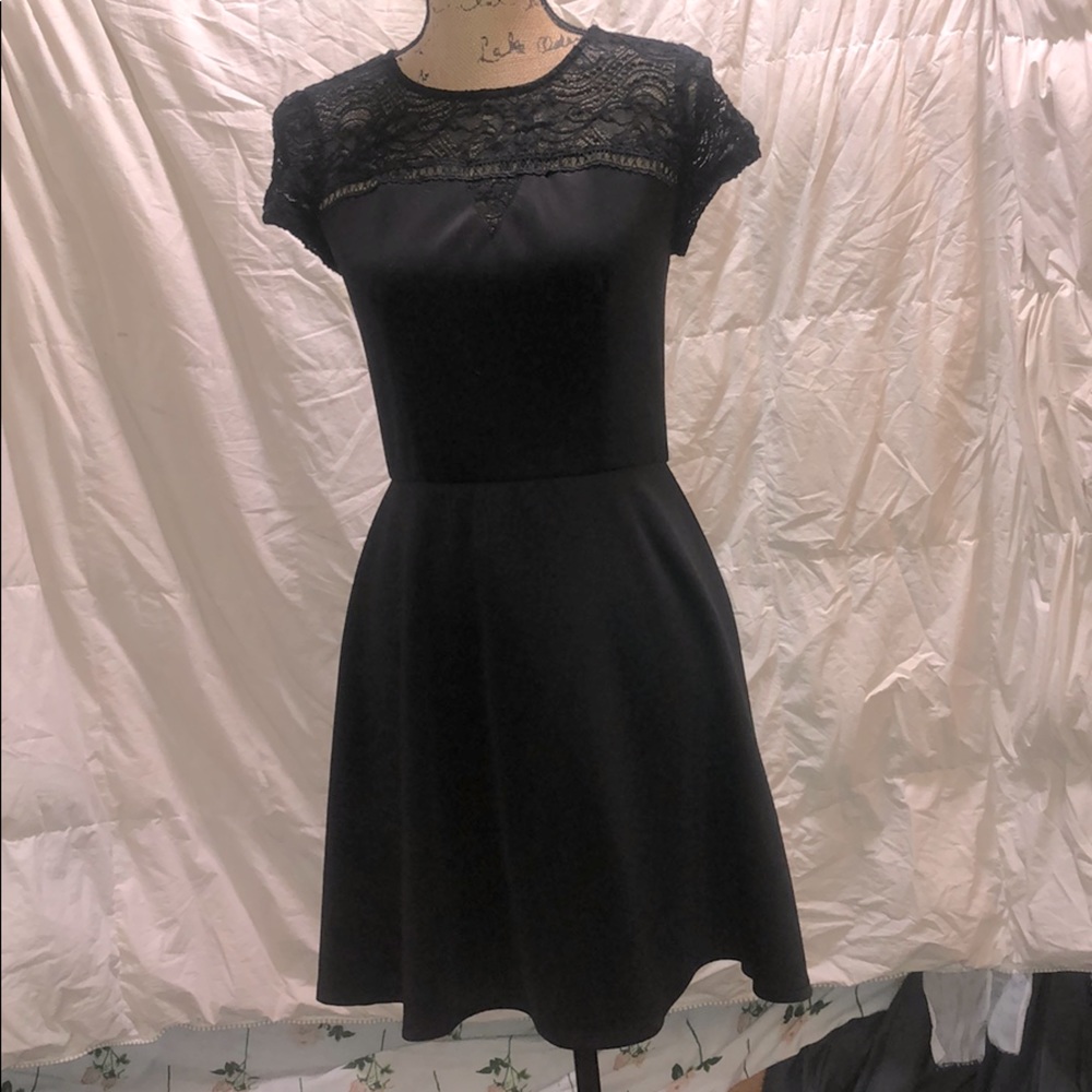Black Skater Dress